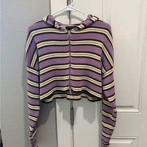 Kendall & Kylie Multicolor Knit Sweater